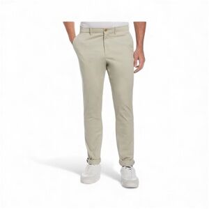 Original Penguin Slim Fit Stretch Pants Khaki Beige Moisture Wicking NWT 34/32